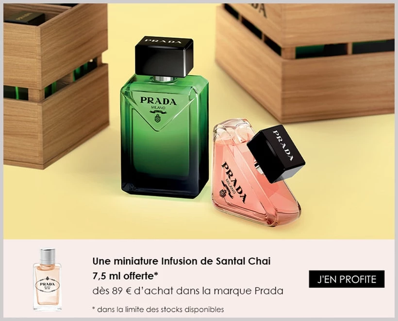 Votre Cadeau : Une Miniature Infusion de Santal Chai PRADA