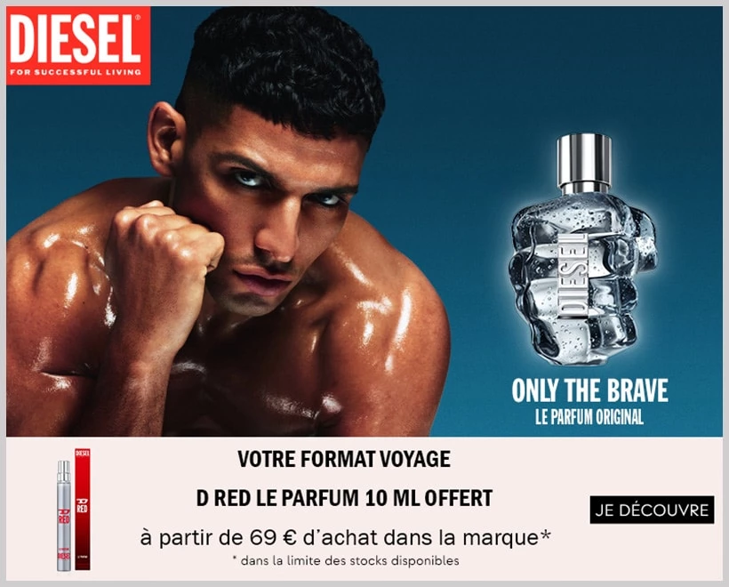 Votre Cadeau : Un Vaporisateur D Red Le Parfum DIESEL
