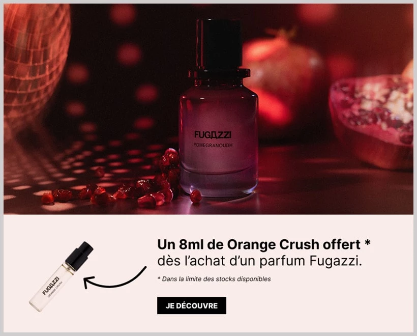 Votre Cadeau : Un Vaporisateur FUGAZZI offert pour tout achat dans la marque