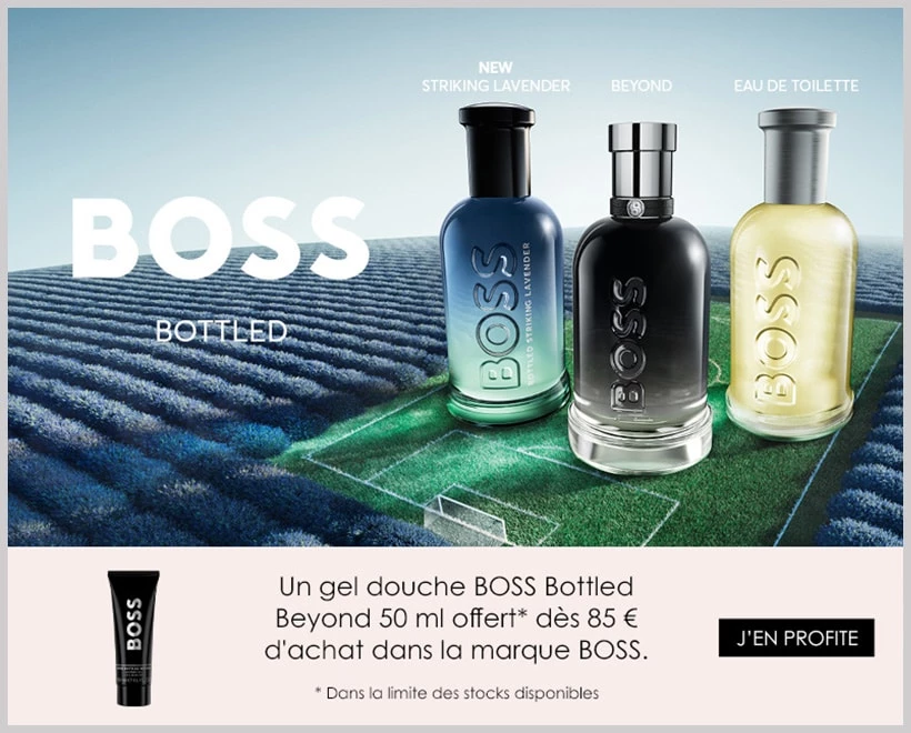 Votre Cadeau : Un Gel Douche Boss Bottled Beyond BOSS