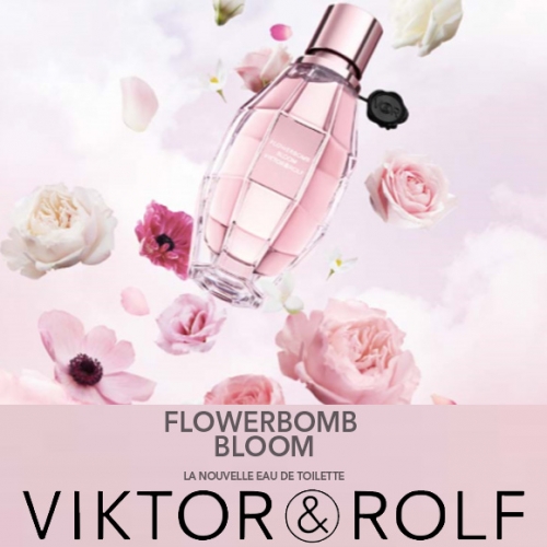 Flowerbomb Bloom, La nouvelle explosion de fleurs fraîches chez VIKTOR & ROLF