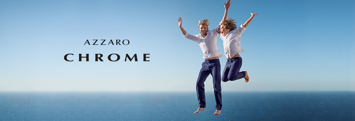 Azzaro Chrome, toute la ligne de parfums pour homme AZZARO sur incenza.com