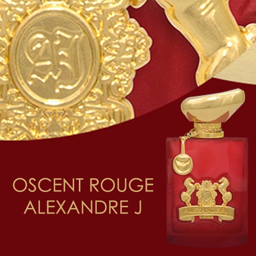 Oscent Rouge ALEXANDRE J., la fragrance aux pouvoirs magiques