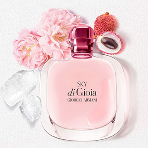 Sky di Gioia GIORGIO ARMANI, une eau tendre comme un lever de soleil