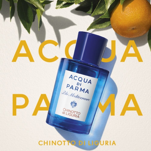 L'Hebdo n°20 : Chinotto di Liguria, le nouveau parfum Blu Mediterraneo ACQUA DI PARMA