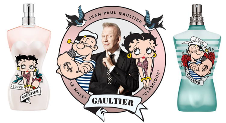 Classique Eau Fraîche Betty Boop - Le Male Eau Fraîche Popeye JEAN PAUL GAULTIER