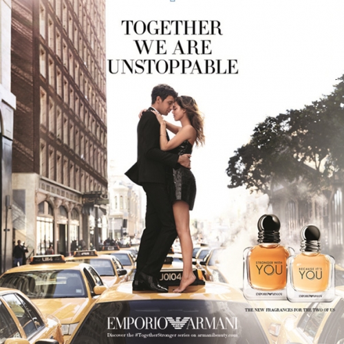 Together we are unstoppable, la nouvelle campagne You Emporio Armani 