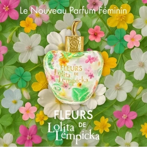 Fleurs de Lolita Lempicka, le parfum floral enchanteur, hommage à la nature