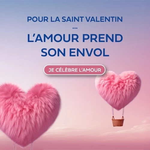 Parfum Saint Valentin : L'Amour prend son envol en Flacon