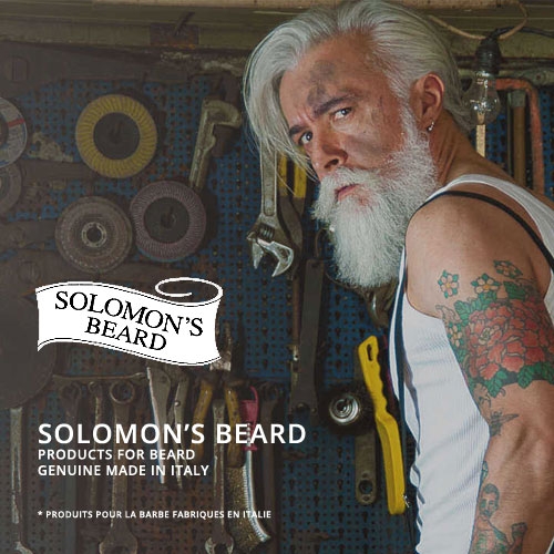 SOLOMON'S BEARD, La Marque Made in Italy qui prend soin de toutes les barbes
