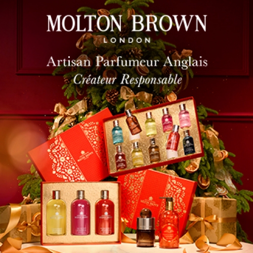 Célébrez Noël avec la Maison de Parfum Molton Brown