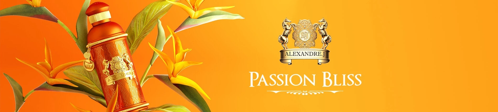 Découvrez le Parfum Passion Bliss ALEXANDRE J - incenza