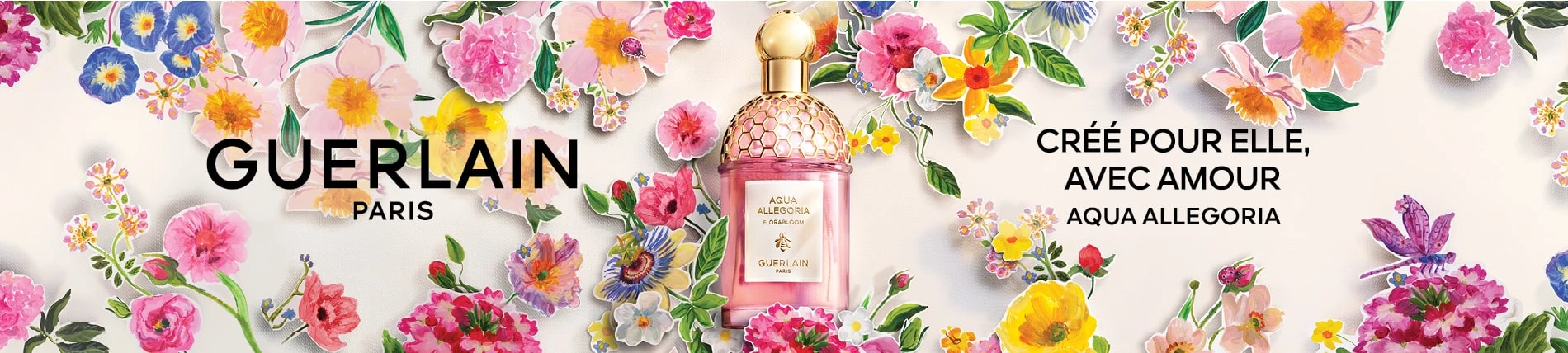 Découvrez le Nouveau Parfum Aqua Allegoria FloraBloom Eau de Toilette GUERLAIN - incenza