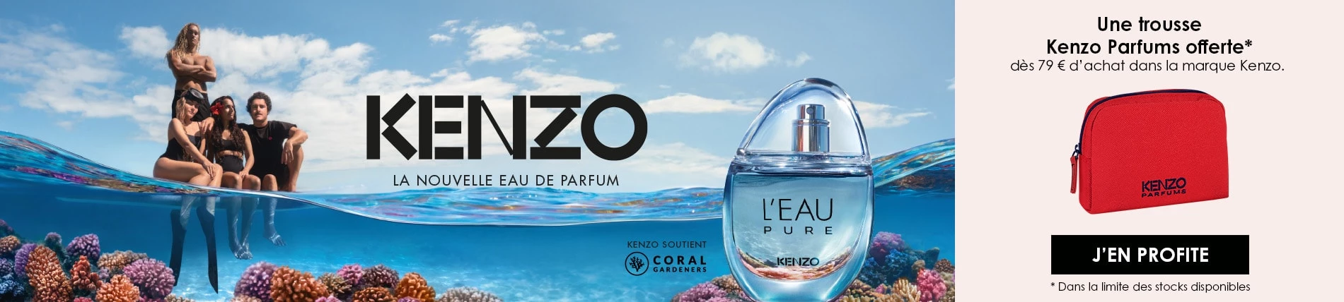 Votre Cadeau : une Trousse Kenzo Parfums - incenza
