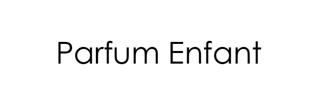 Parfum Enfant - incenza