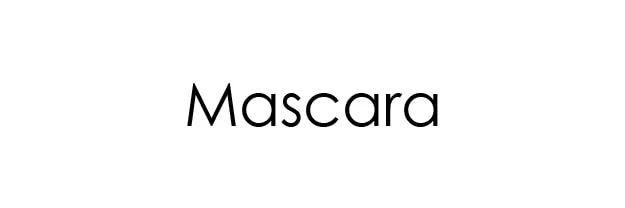 Mascara - incenza