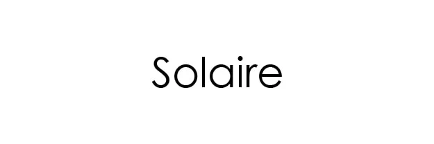 Solaire - incenza
