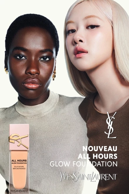 All Hours Glow Fond de Teint Lumieux 24h* Haute Couvrance YVES SAINT LAURENT - Incenza
