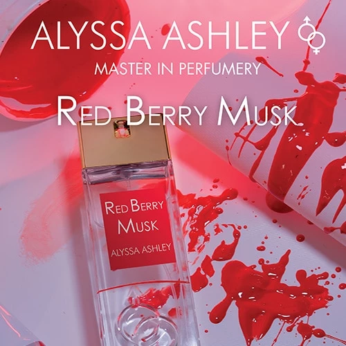 Parfum Mixte Red Berry Musk ALYSSA ASHLEY - Incenza