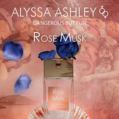 Coffret Parfum Femme Rose Musk ALYSSA ASHLEY - Incenza
