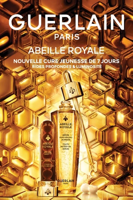 Abeille Royale Bee Lab Shot - Complément Anti-Âge et Sérum Huile-En-Eau Jeunesse GUERLAIN - incenza