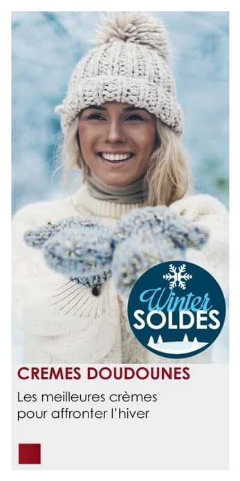 Les Crèmes Doudounes anti-froid