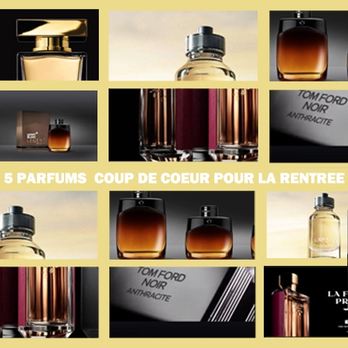 Vos cinq coups de coeur parfums de la rentrée
