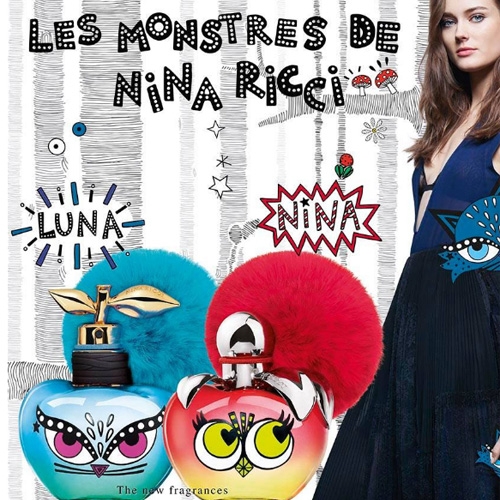 Nina et Luna, les monstres de Nina Ricci ont envahi incenza