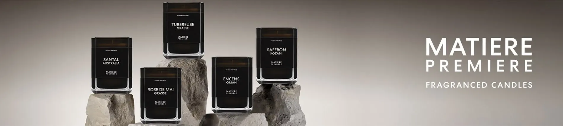 Collection de Bougie MATIERE PREMIERE