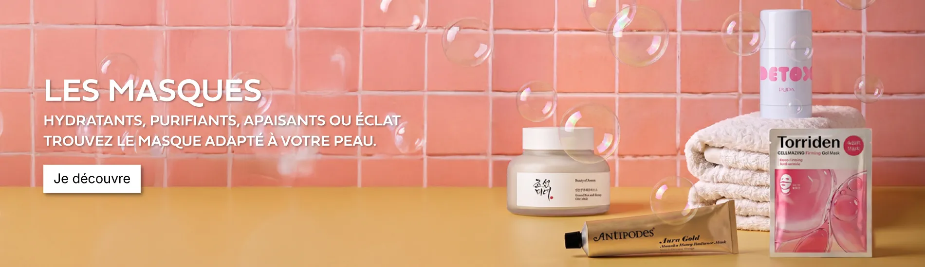 Les Masques Hydratants, Purifiants, Apaisants ou Eclat