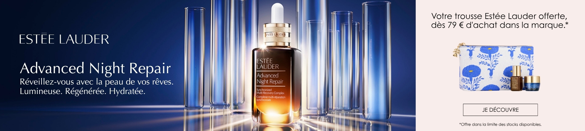 Votre Cadeau : Une Trousse et Deux Formats Voyage ESTÉE LAUDER
