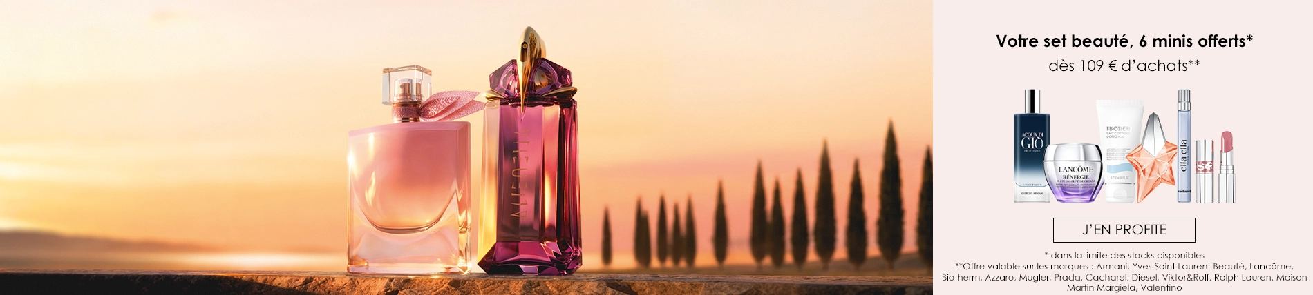 La Vie Est Belle Eau de Parfum Rechargeable LANCÔME &  Alien Hypersense Eau de Parfum Rechargeable MUGLER