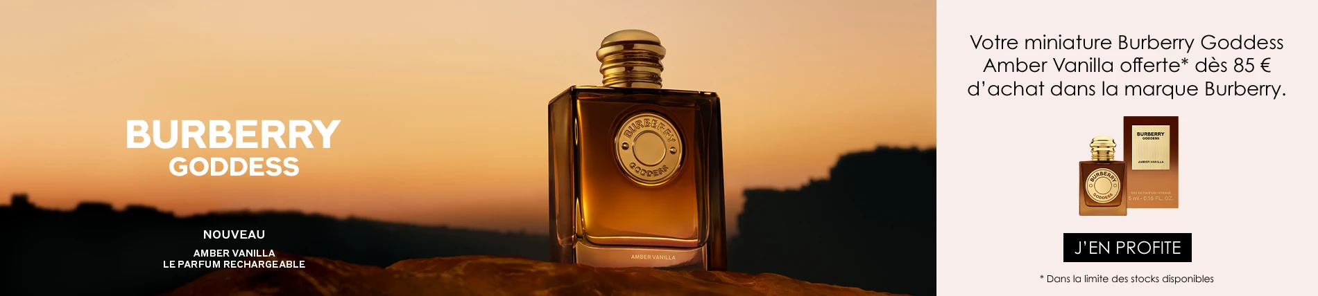 Burberry Goddess Amber Vanilla Eau de Parfum Intense BURBERRY