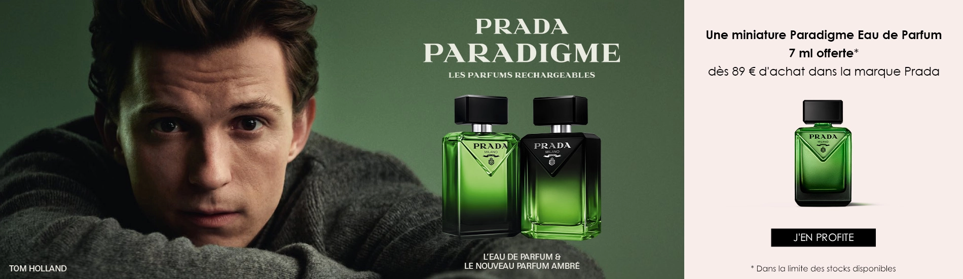Prada Paradigme Eau de Parfum Boisée Ambrée Rechargeable PRADA