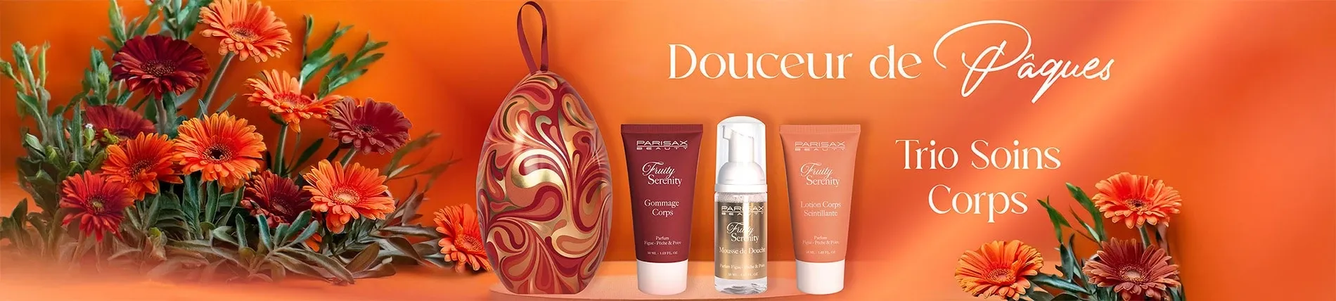 Œuf de Pâques Coffret Soin Corps PARISAX