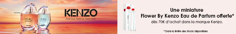 OCA KENZO S25-S26 > S35 Votre Cadeau : Une Miniature Flower By Kenzo Eau de Parfum KENZO