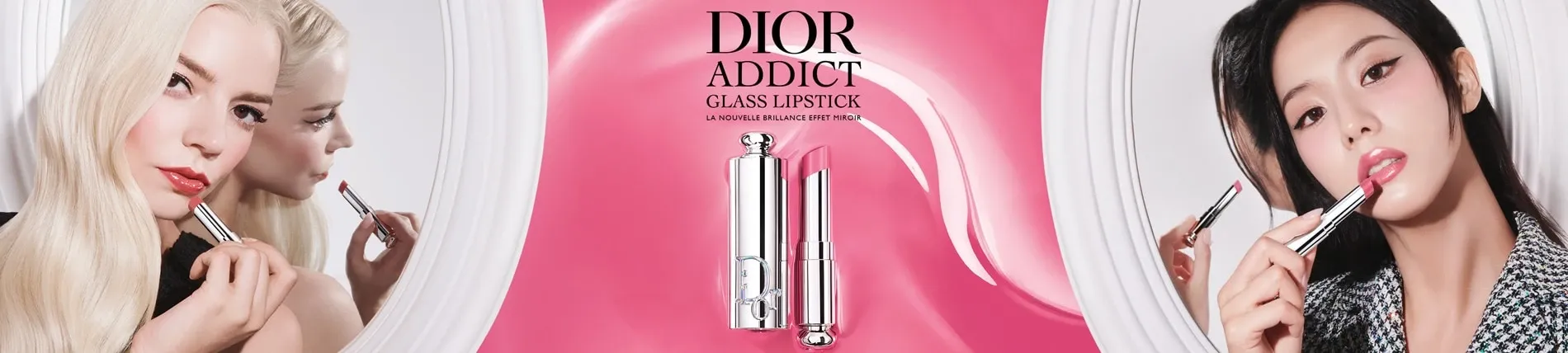 Dior Addict Glass Lipstick Gloss en Stick Ultra-Brillant Hydratant DIOR