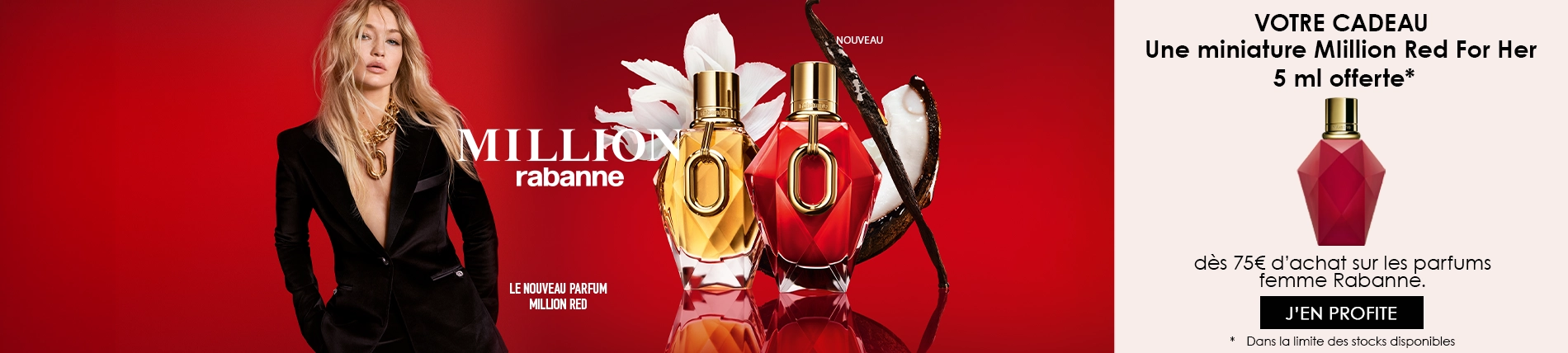 Million Red For Her Parfum RABANNE