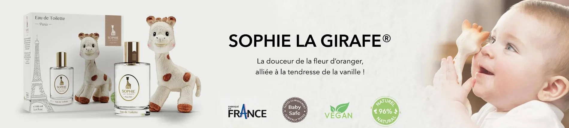 Sophie la Girafe Coffret Eau de Toilette Enfant SOPHIE LA GIRAFE