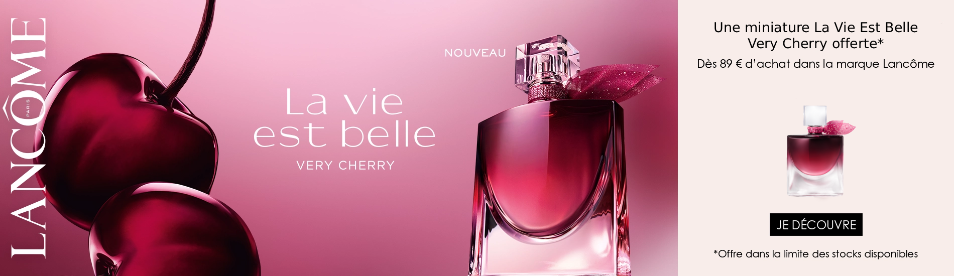 La Vie Est Belle L'Elixir Very Cherry Eau de Parfum Intense LANCÔME