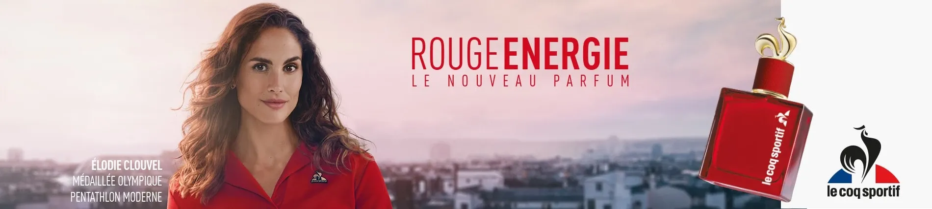 Rouge Énergie Eau de Parfum Rechargeable LE COQ SPORTIF