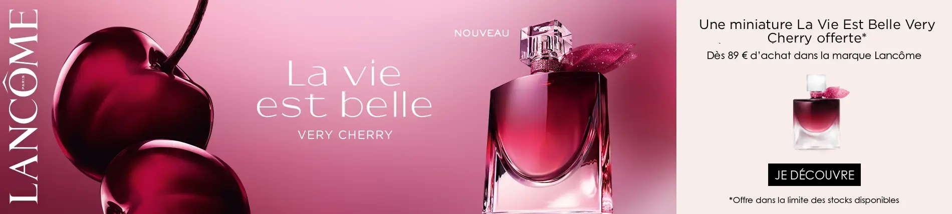 La Vie Est Belle L'Elixir Very Cherry Eau de Parfum Intense LANCÔME