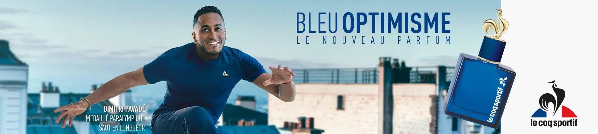 Bleu Optimisme Eau de Parfum Rechargeable LE COQ SPORTIF