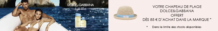 Votre Cadeau : Un Chapeau de Plage DOLCE&GABANNA