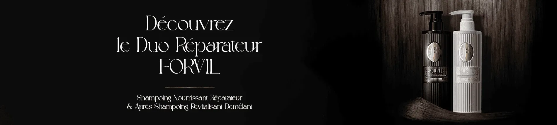 Shampooing Nourrissant & Réparateur Cheveux Secs FORVIL