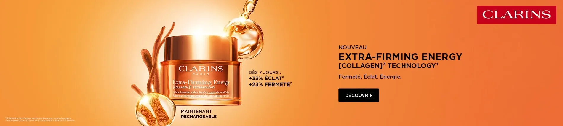 CLARINS - Extra-Firming Energy Crème Jour Anti-âge Fermeté & Éclat