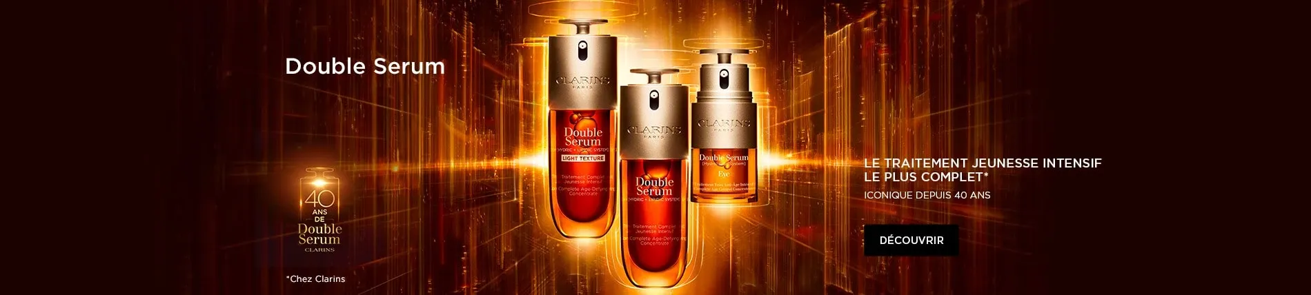 Double Serum Sérum Anti-âge CLARINS