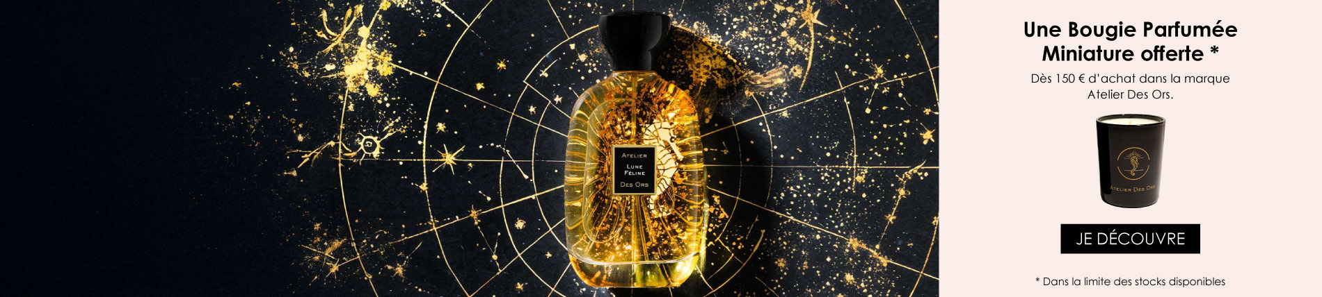 Votre Cadeau : Une Bougie Parfumée Miniature ATELIER DES ORS