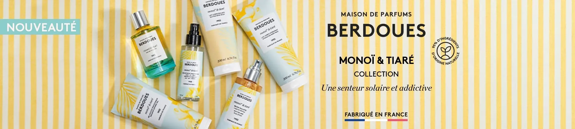 1902 Monoï & Tiaré Eau de Toilette BERDOUES