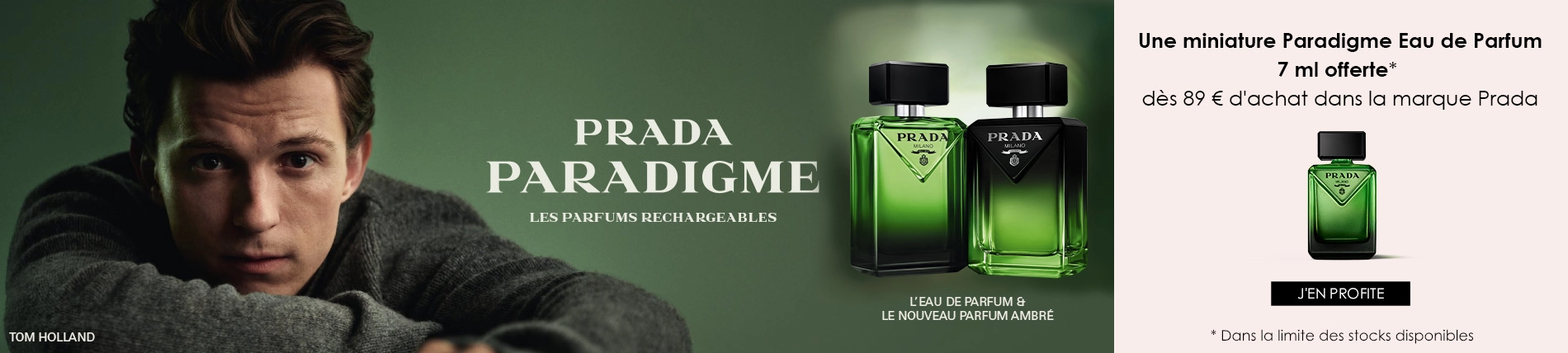 Prada Paradigme Eau de Parfum Boisée Ambrée Rechargeable PRADA